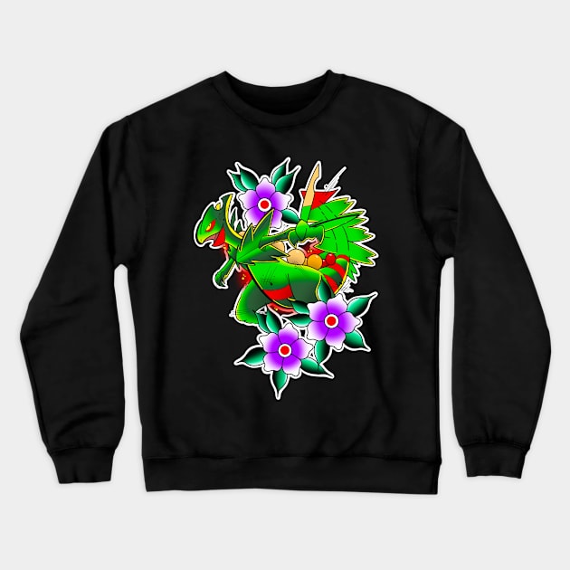 Mega Sceptile Crewneck Sweatshirt by Tattoos By A.G.